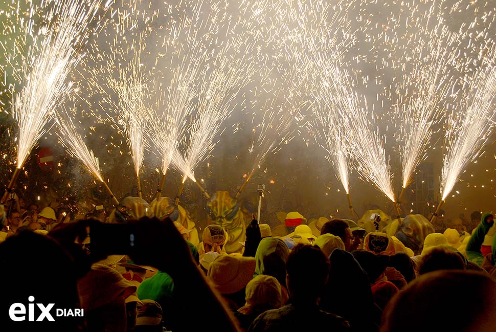 Cercavila de foc. Festa de la Fil·loxera, Sant Sadurní 2014