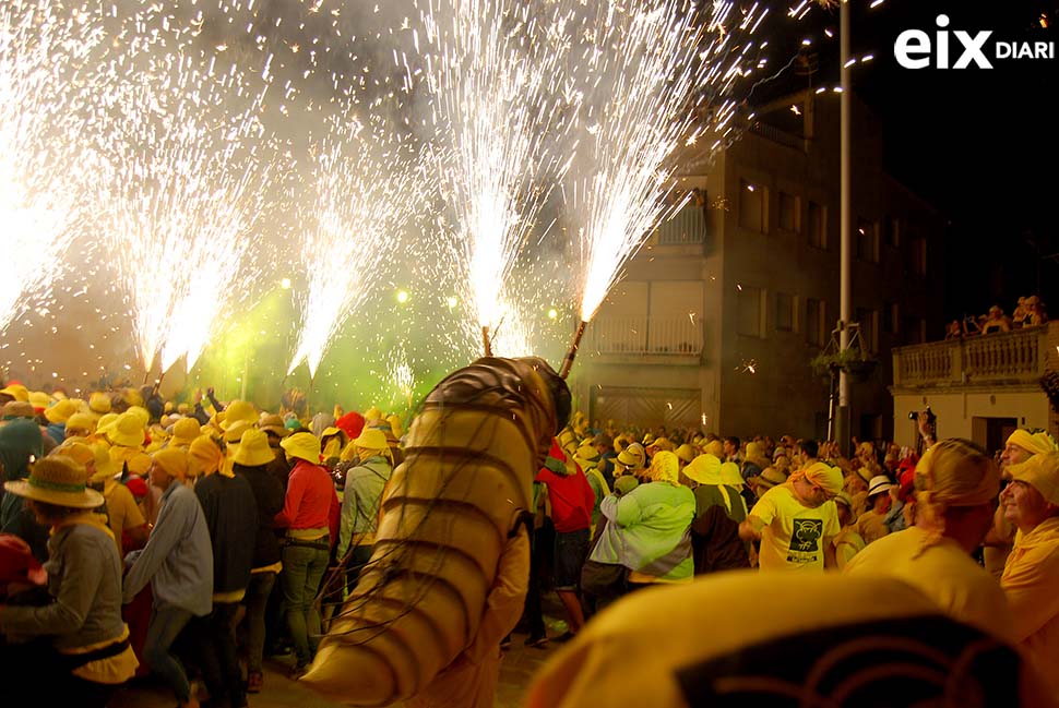 Cercavila de foc. Festa de la Fil·loxera, Sant Sadurní 2014