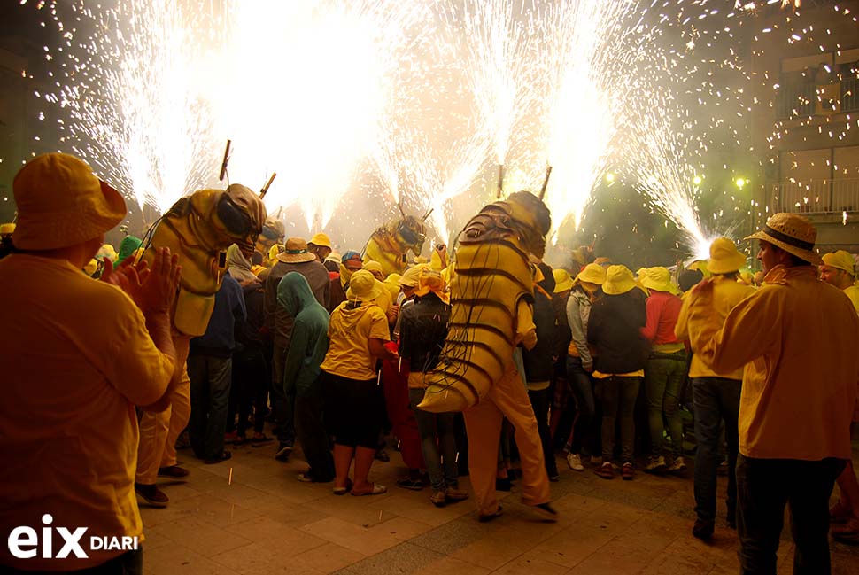 Cercavila de foc. Festa de la Fil·loxera, Sant Sadurní 2014