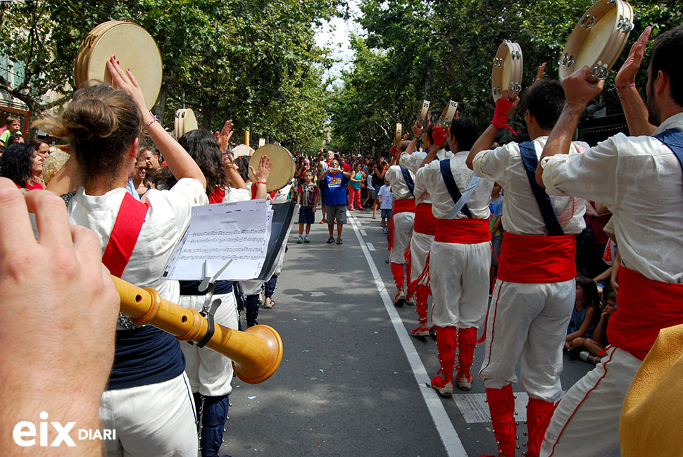 Panderos. Festa Major Vilafranca del Penedès 2014