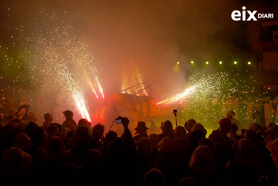 Cercavila de foc. Festa de la Fil·loxera, Sant Sadurní 2014