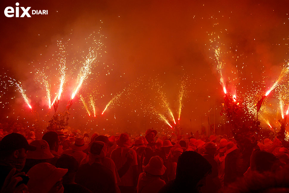 Cercavila de foc. Festa de la Fil·loxera, Sant Sadurní 2014