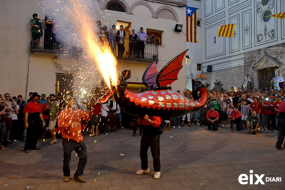 Correfoc. Festa Major Sant Quintí de Mediona