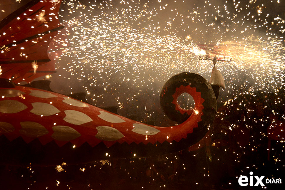 Correfoc. Festa Major Sant Quintí de Mediona