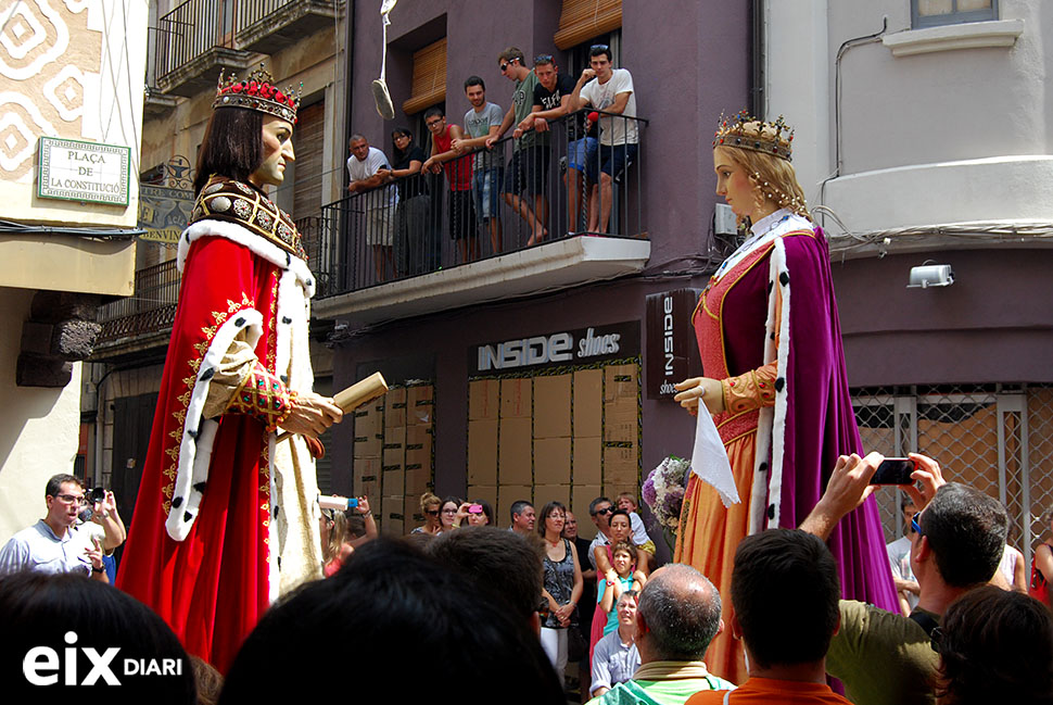 Gegants. Festa Major Vilafranca del Penedès 2014