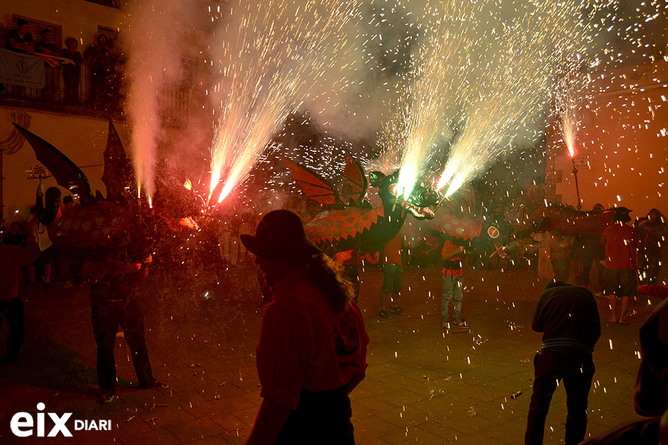 Correfoc. Festa Major Sant Quintí de Mediona