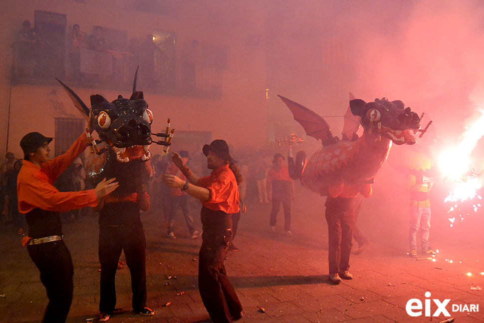 Correfoc. Festa Major Sant Quintí de Mediona