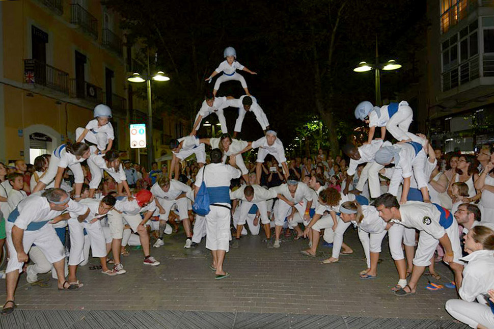 Falcons. Festa Major Vilanova i la Geltrú 2014