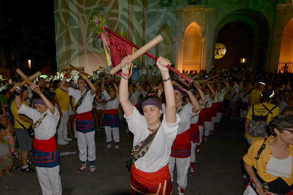 Bastons. Festa Major Vilanova i la Geltrú 2014