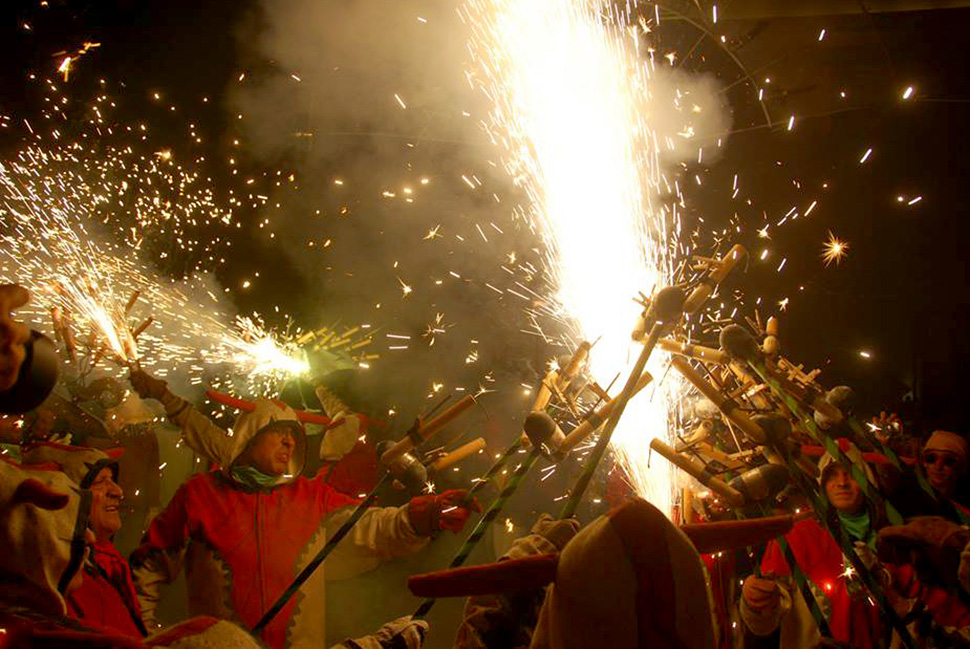 Correfoc. Festa Major Vilanova i la Geltrú 2014