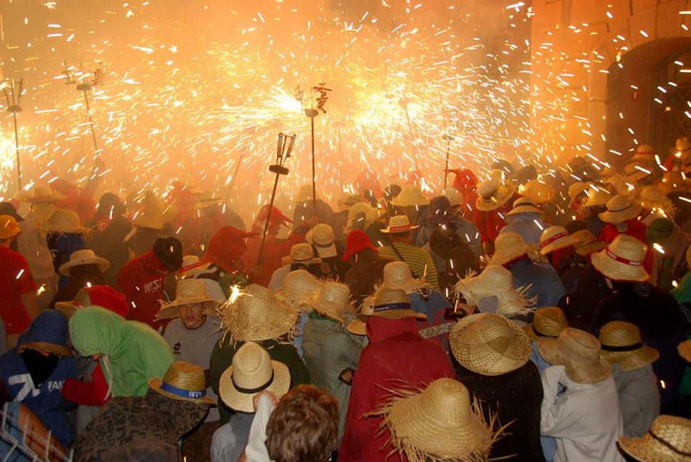 Correfoc. Festa Major Vilanova i la Geltrú 2014