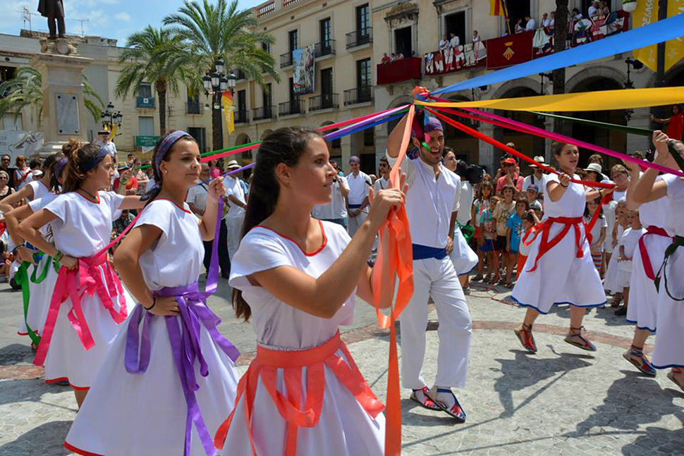 Ball de cintes. Festa Major Vilanova i la Geltrú 2014