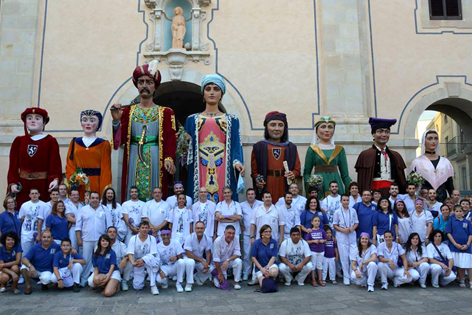 Gegants. Festa Major Vilanova i la Geltrú 2014