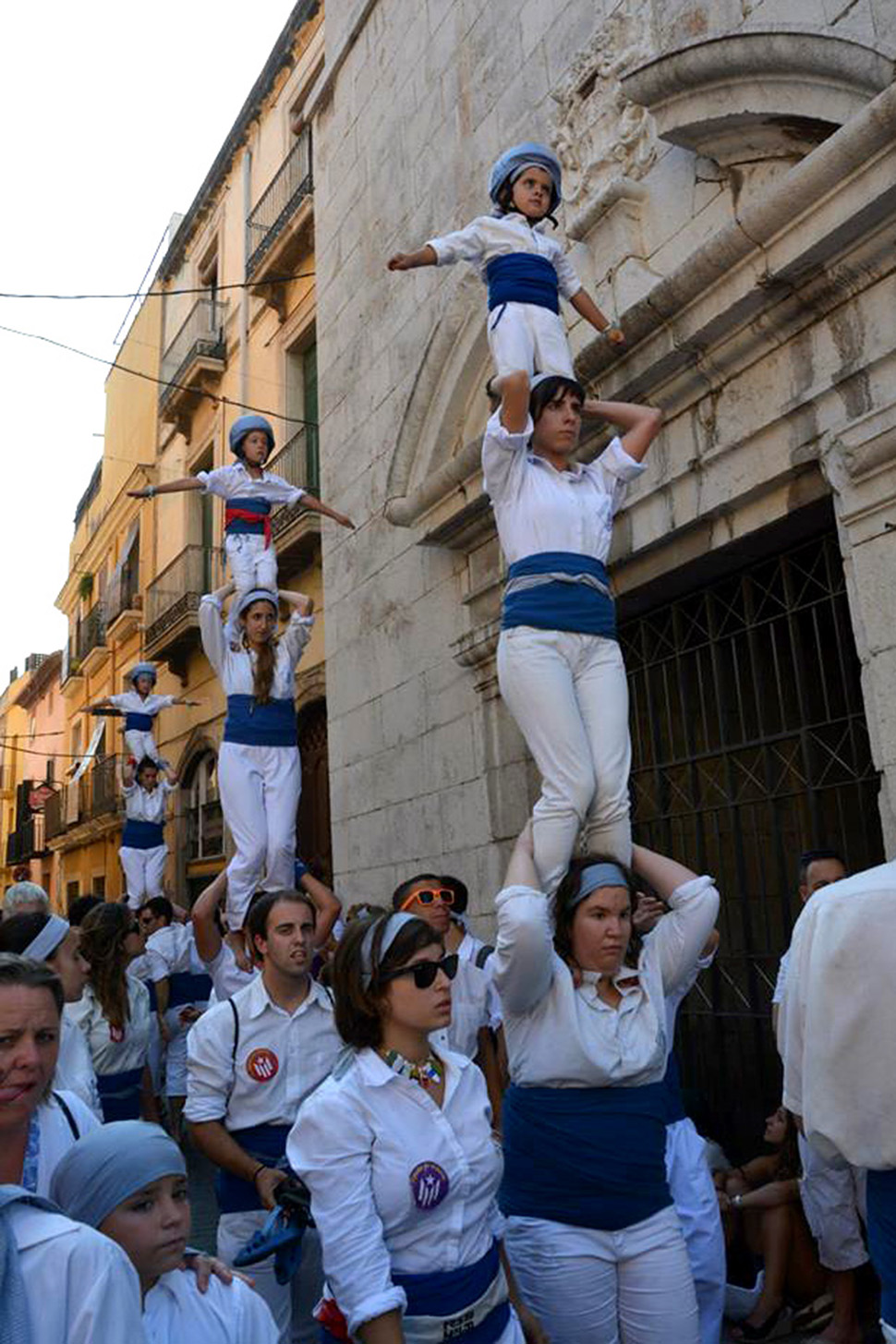 Falcons. Festa Major Vilanova i la Geltrú 2014