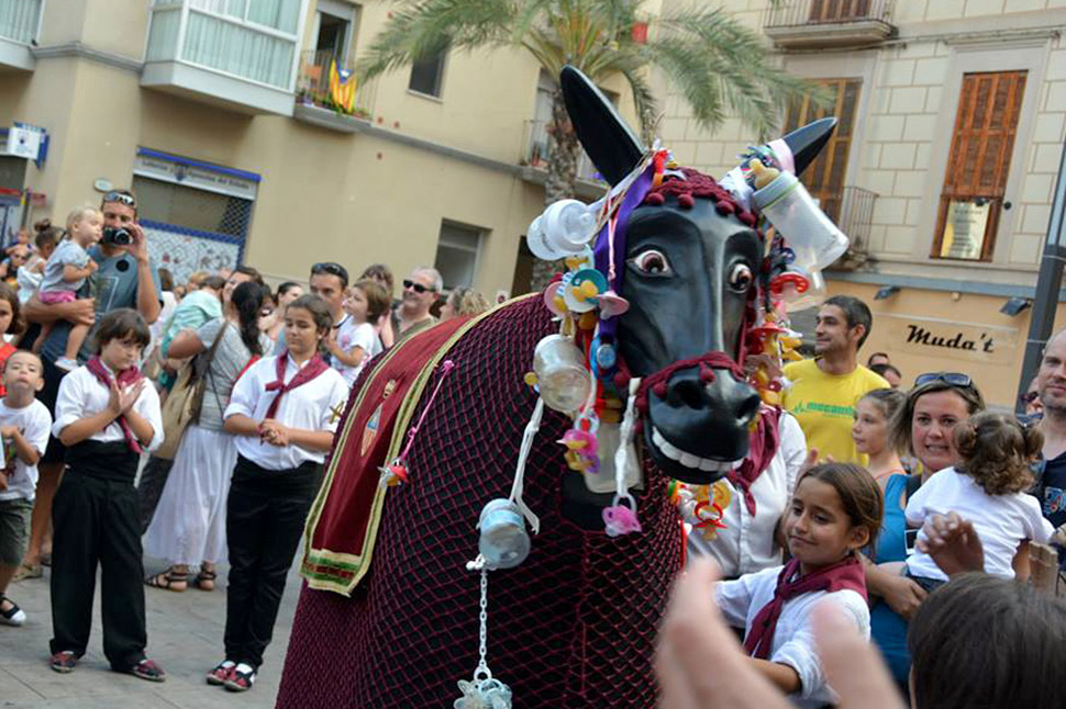 Mulassa. Festa Major Vilanova i la Geltrú 2014