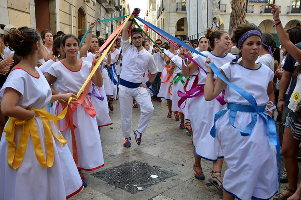 Ball de cintes. Festa Major Vilanova i la Geltrú 2014