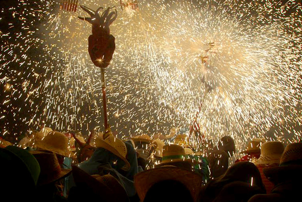 Correfoc. Festa Major Vilanova i la Geltrú 2014