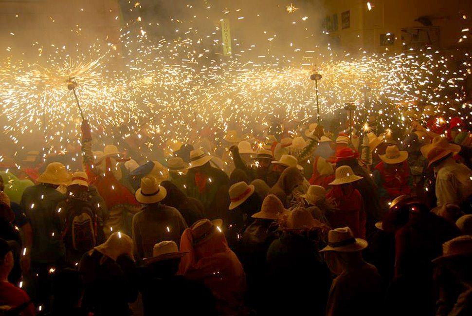 Correfoc. Festa Major Vilanova i la Geltrú 2014