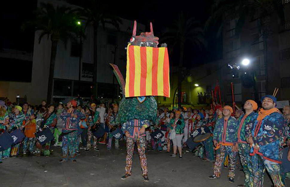 Drac de la Geltrú. Festa Major Vilanova i la Geltrú 2014