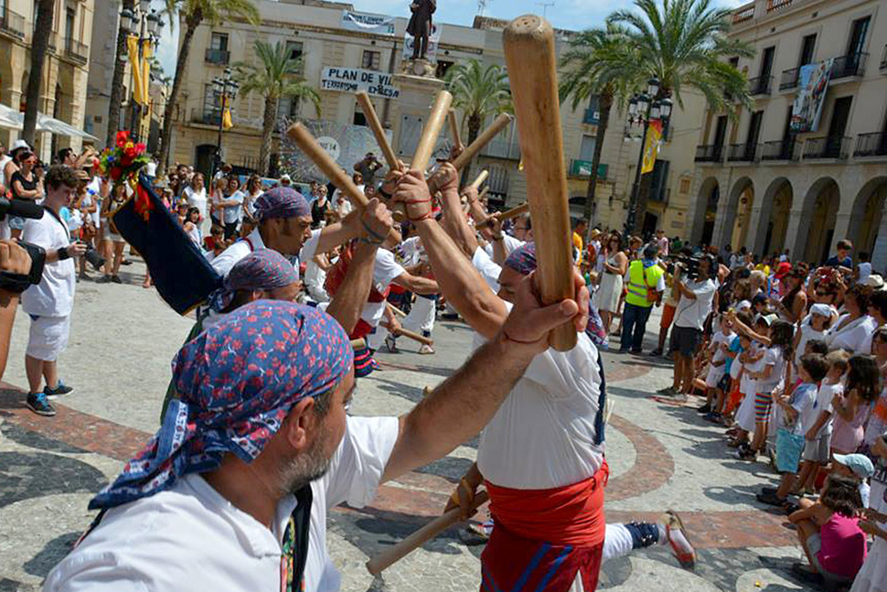 Bastons. Festa Major Vilanova i la Geltrú 2014