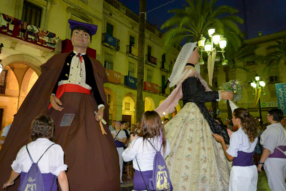 Gegants. Festa Major Vilanova i la Geltrú 2014