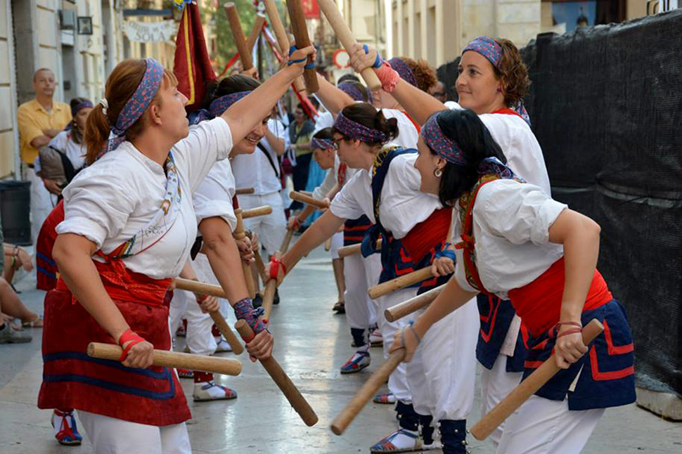 Bastons. Festa Major Vilanova i la Geltrú 2014