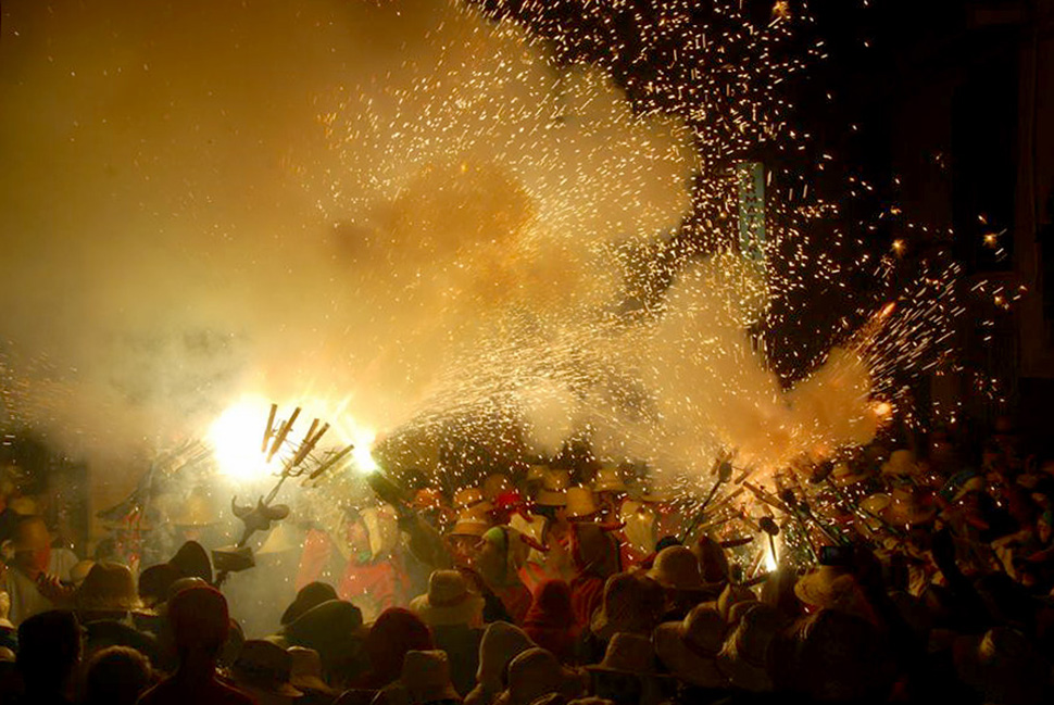 Correfoc. Festa Major Vilanova i la Geltrú 2014