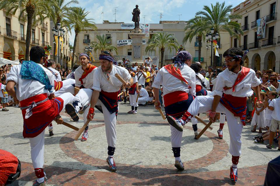 Bastons. Festa Major Vilanova i la Geltrú 2014