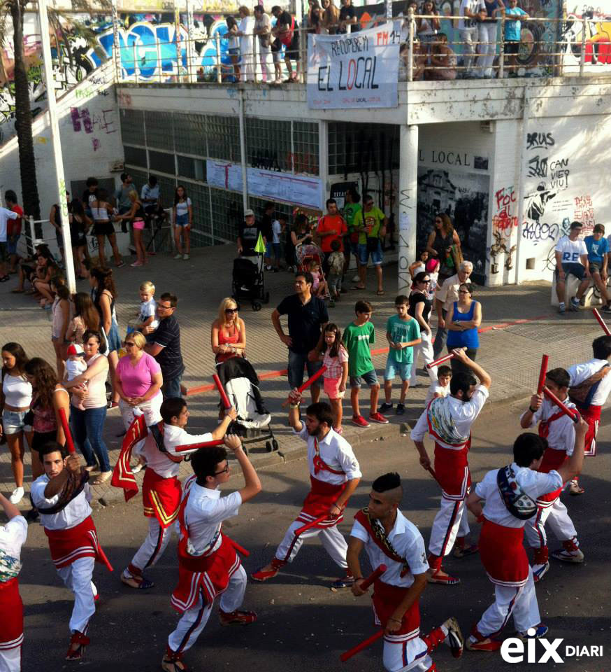 Bastons. Cercavila Festa Major de Ribes 2014