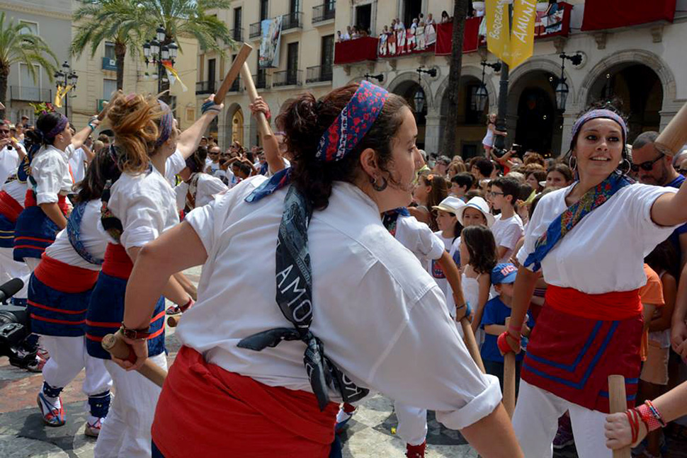 Bastons. Festa Major Vilanova i la Geltrú 2014