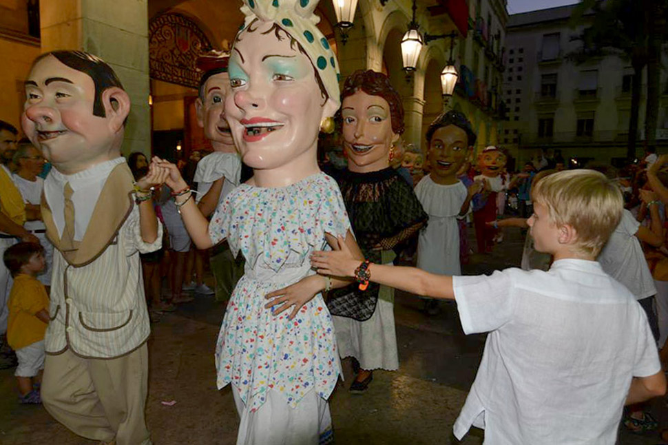 Capgrossos. Festa Major Vilanova i la Geltrú 2014