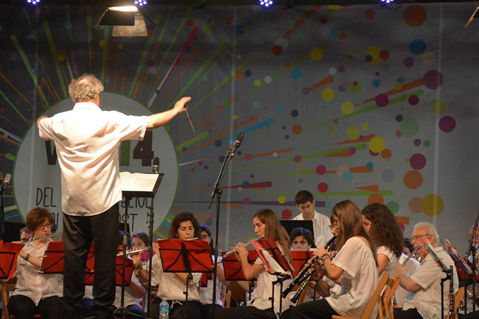 Banda música. Festa Major Vilanova i la Geltrú 2014