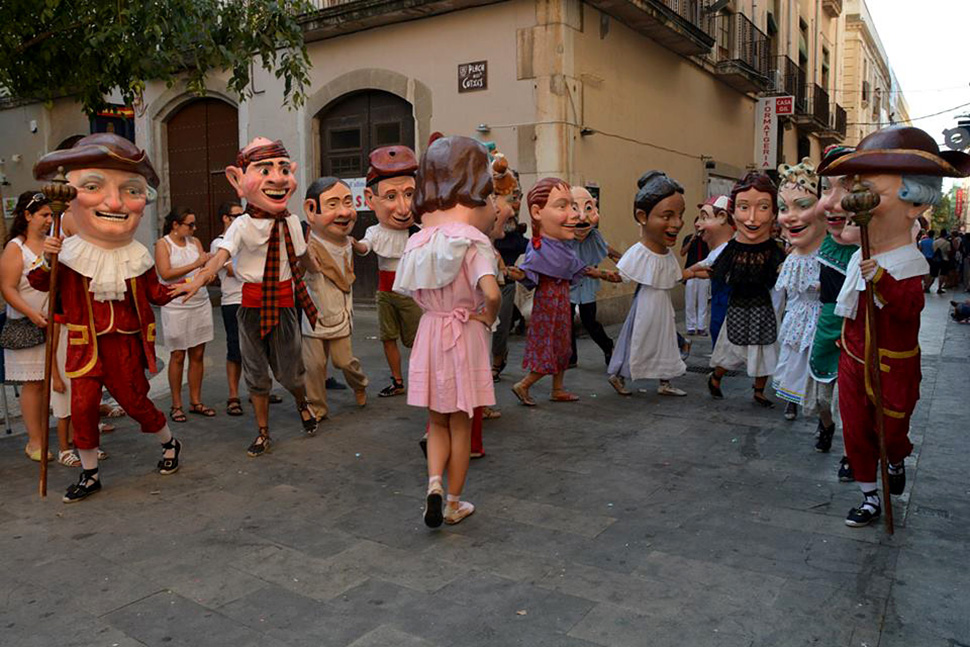 Capgrossos. Festa Major Vilanova i la Geltrú 2014