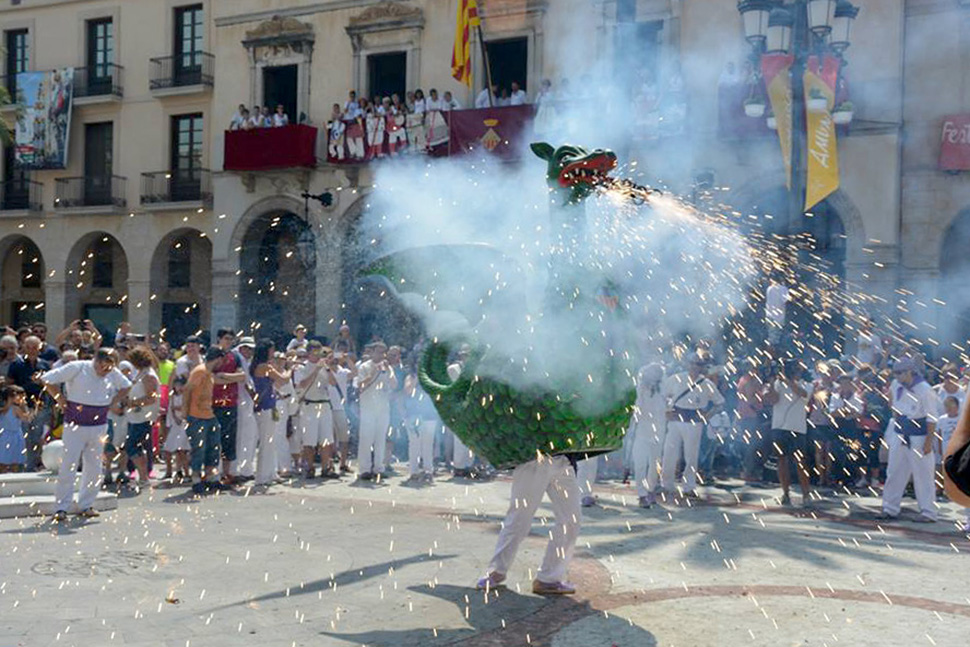 Drac de Vilanova. Festa Major Vilanova i la Geltrú 2014