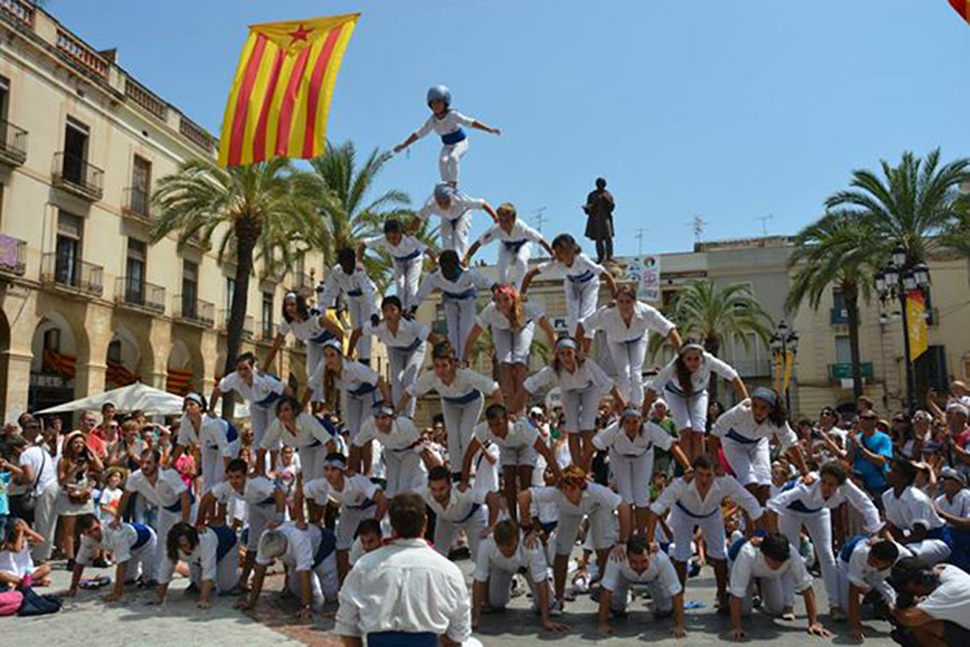 Falcons. Festa Major Vilanova i la Geltrú 2014