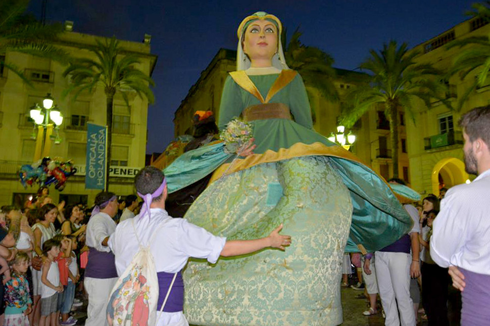 Gegants. Festa Major Vilanova i la Geltrú 2014