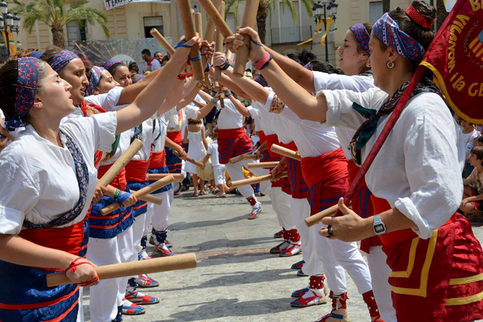 Bastons. Festa Major Vilanova i la Geltrú 2014