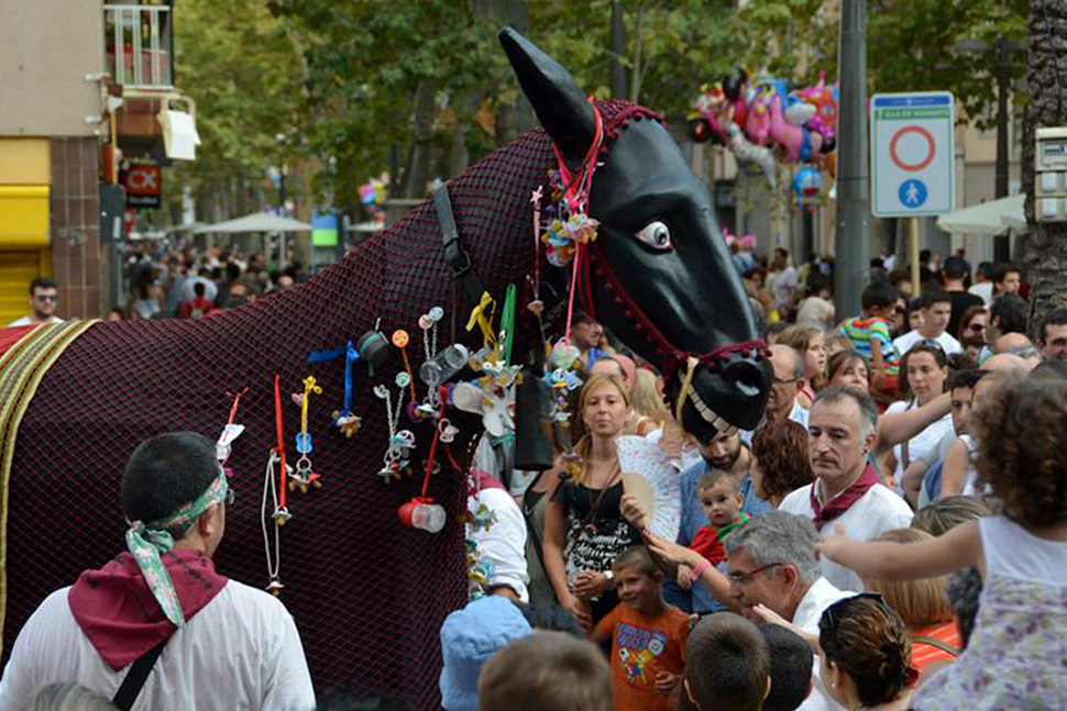 Mulassa. Festa Major Vilanova i la Geltrú 2014