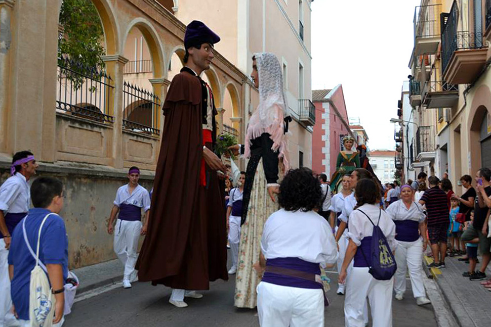 Gegants. Festa Major Vilanova i la Geltrú 2014