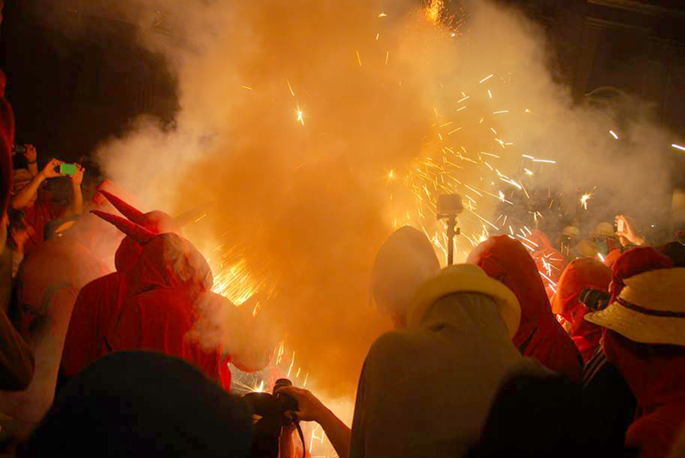 Correfoc. Festa Major Vilanova i la Geltrú 2014