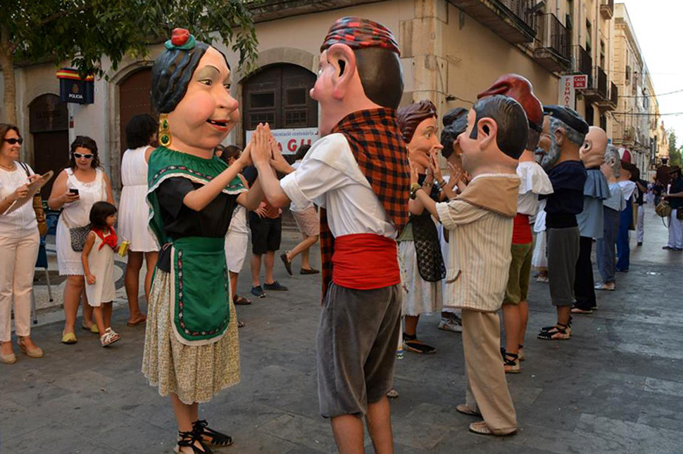 Capgrossos. Festa Major Vilanova i la Geltrú 2014