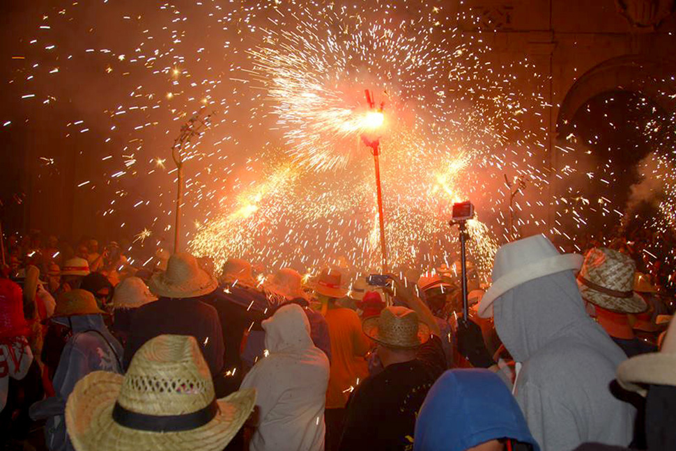 Correfoc. Festa Major Vilanova i la Geltrú 2014