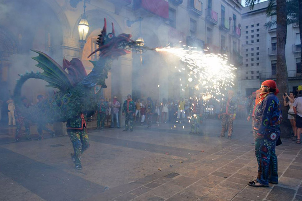 Drac de la Geltrú. Festa Major Vilanova i la Geltrú 2014