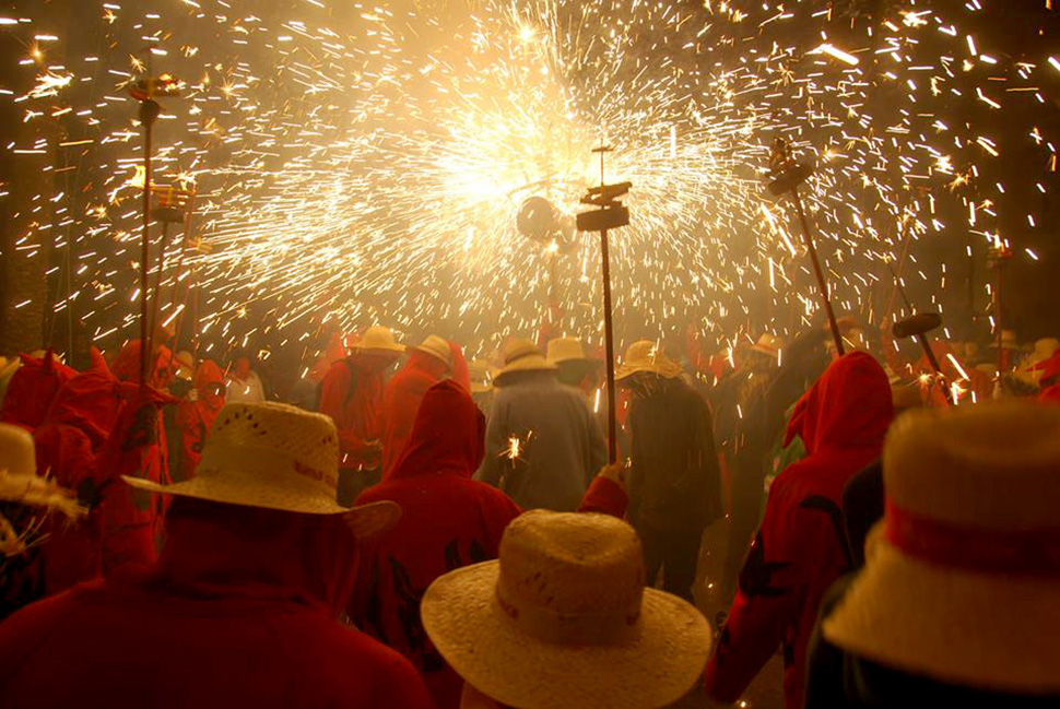 Correfoc. Festa Major Vilanova i la Geltrú 2014