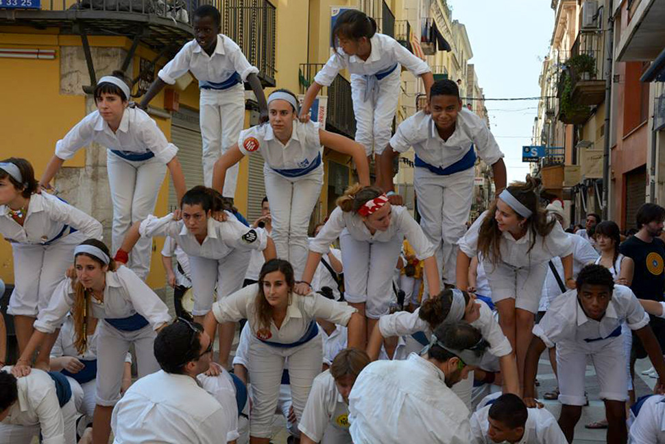 Falcons. Festa Major Vilanova i la Geltrú 2014