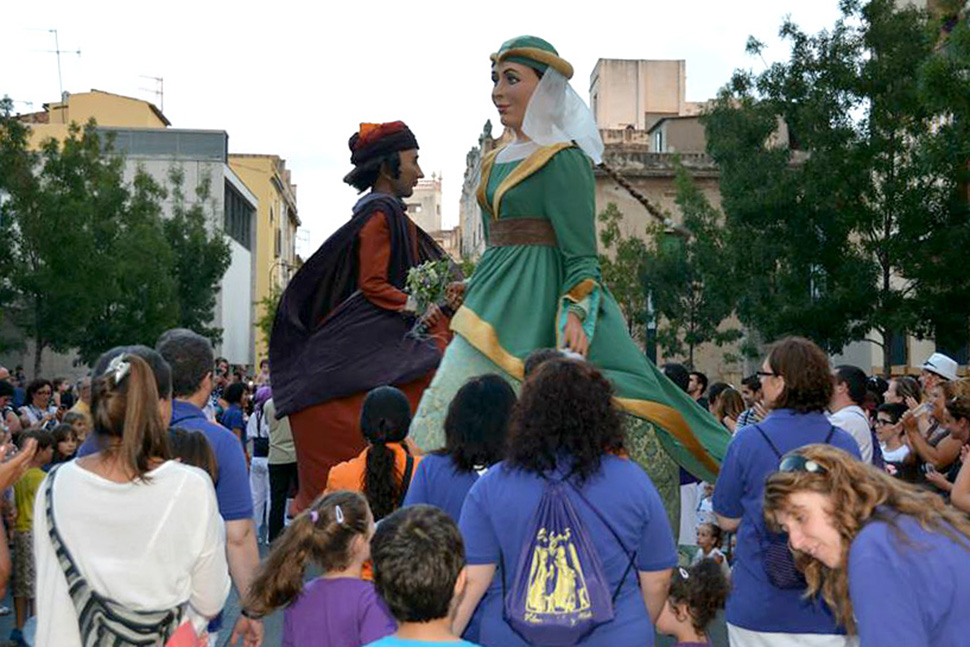 Gegants. Festa Major Vilanova i la Geltrú 2014