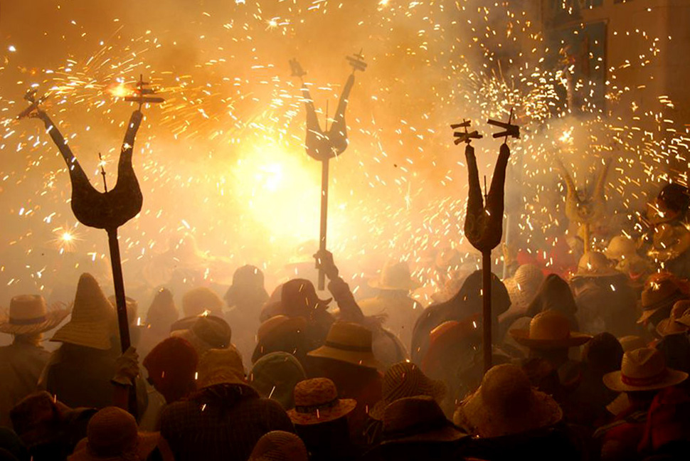 Correfoc. Festa Major Vilanova i la Geltrú 2014