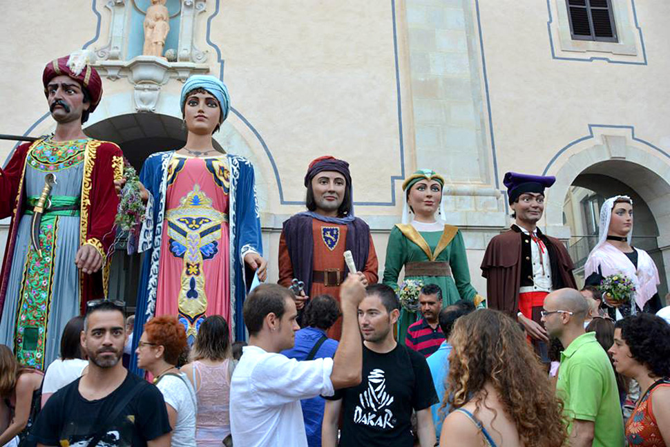 Gegants. Festa Major Vilanova i la Geltrú 2014