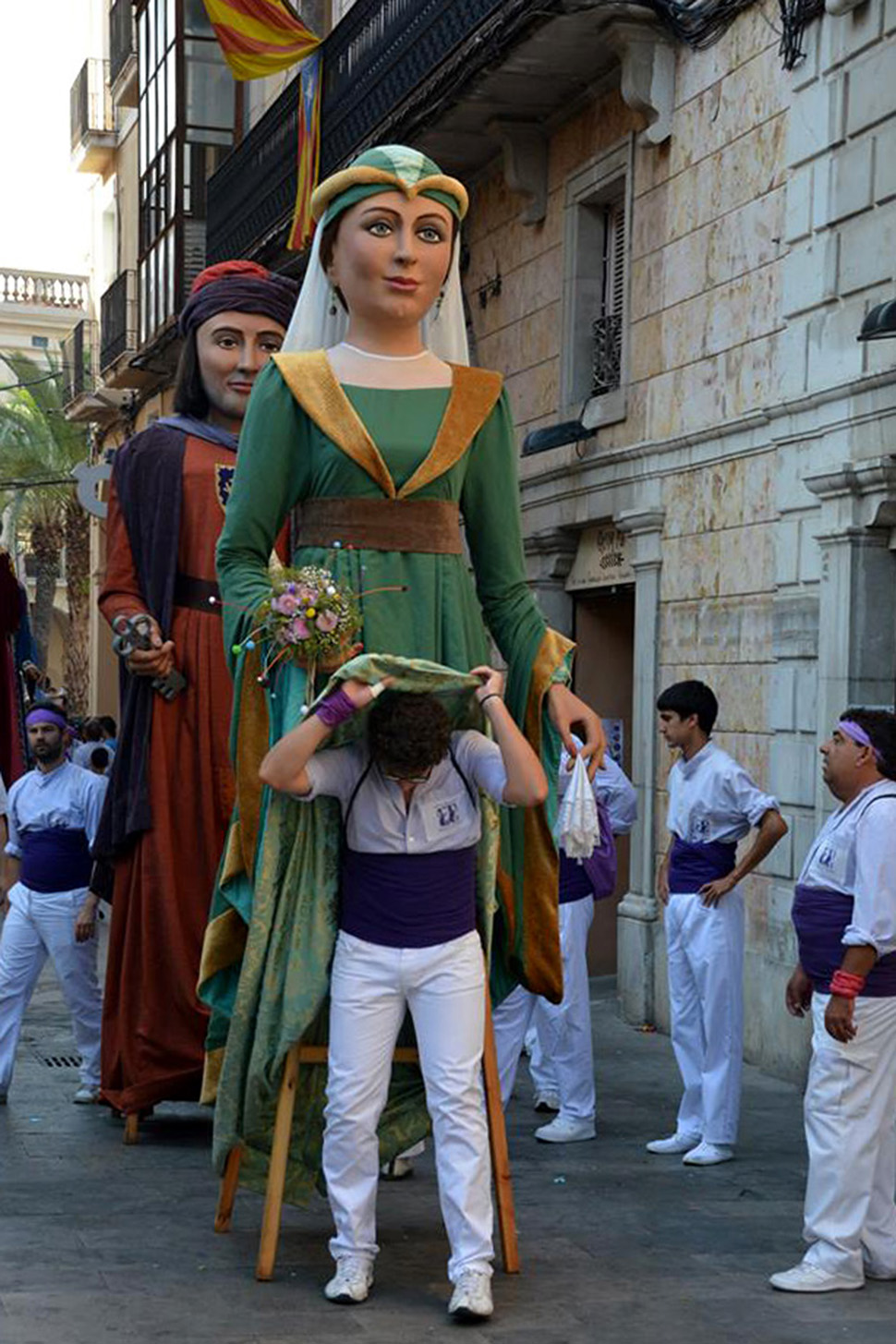 Gegants. Festa Major Vilanova i la Geltrú 2014