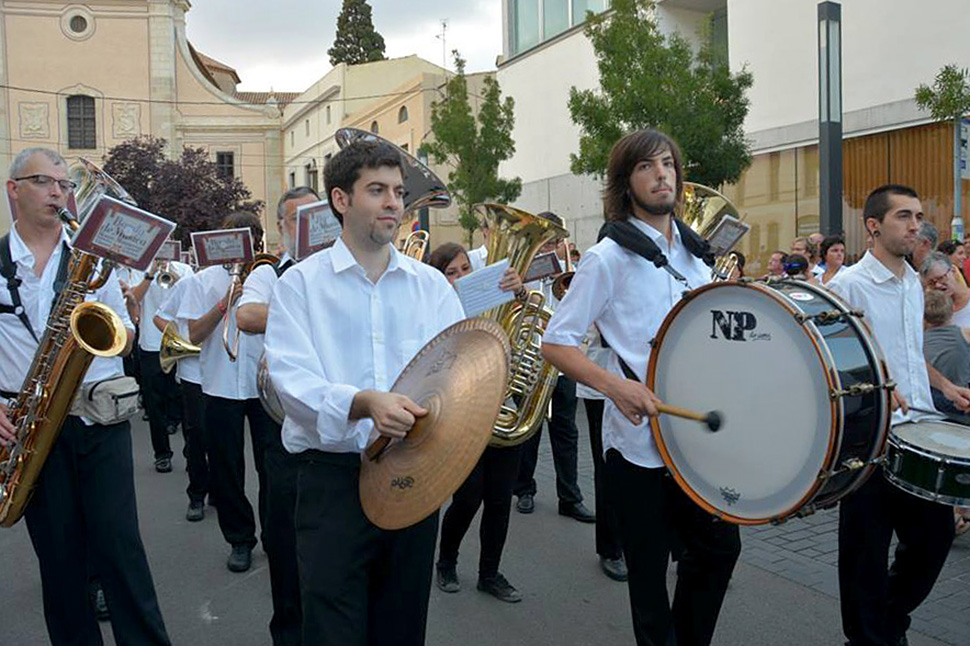 Banda música. Festa Major Vilanova i la Geltrú 2014